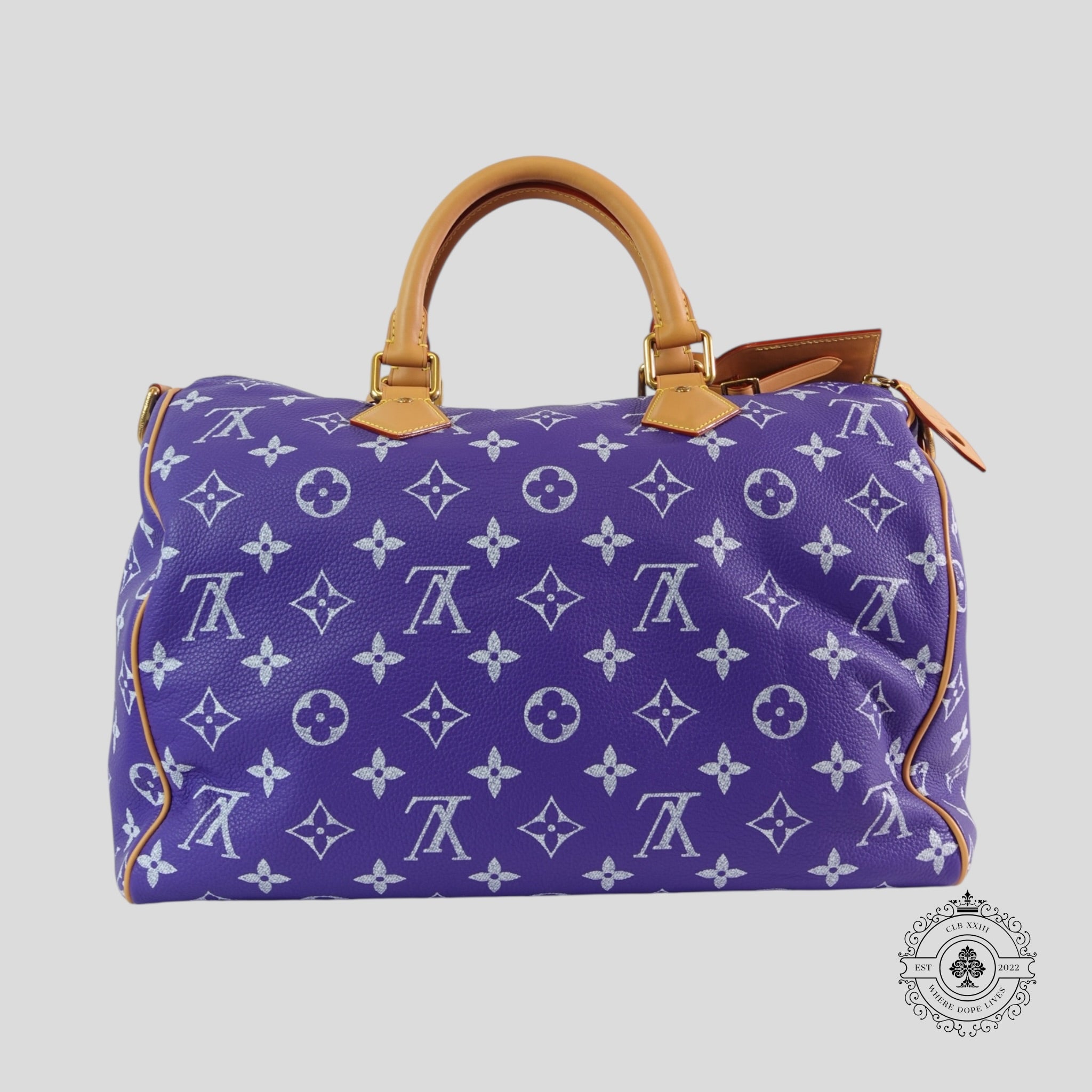 Louis Vuitton Speedy P9 Bandoulière 40 in Purple