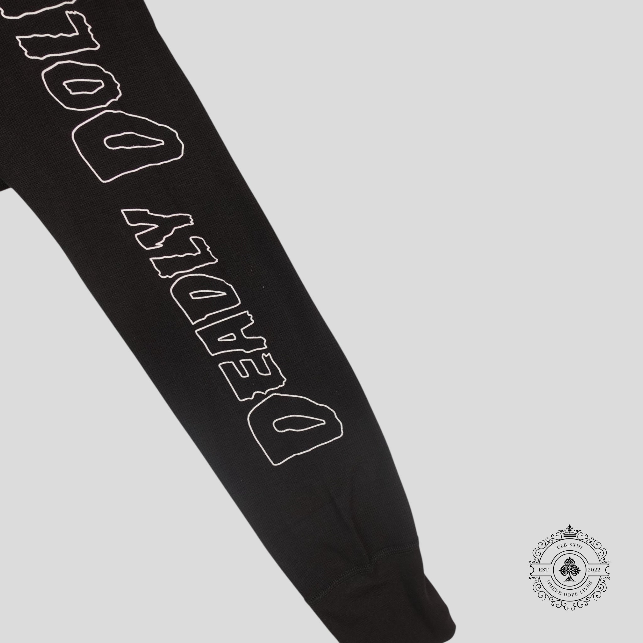 Chrome Hearts Deadly Doll Thermal Shirt in Black