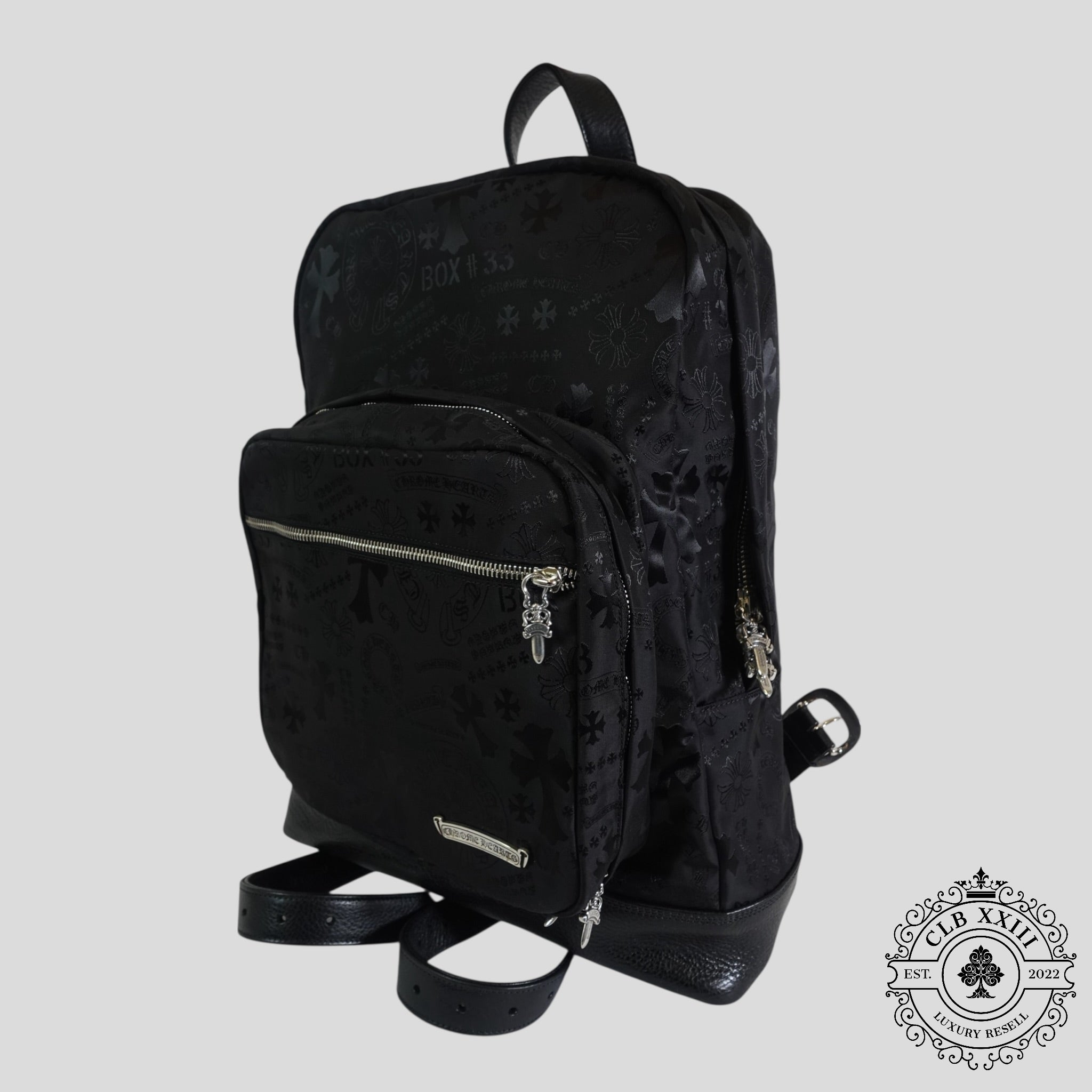 Chrome Hearts Nylon Stencil 7th Grade Backpack