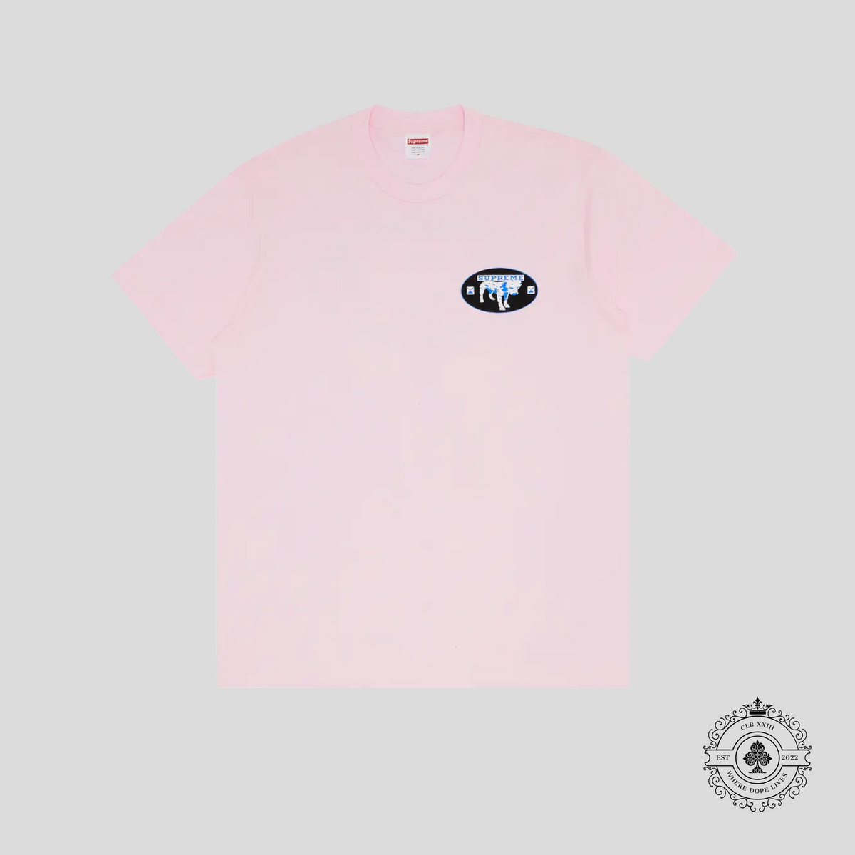 Supreme Dalmatian Tee in Pink