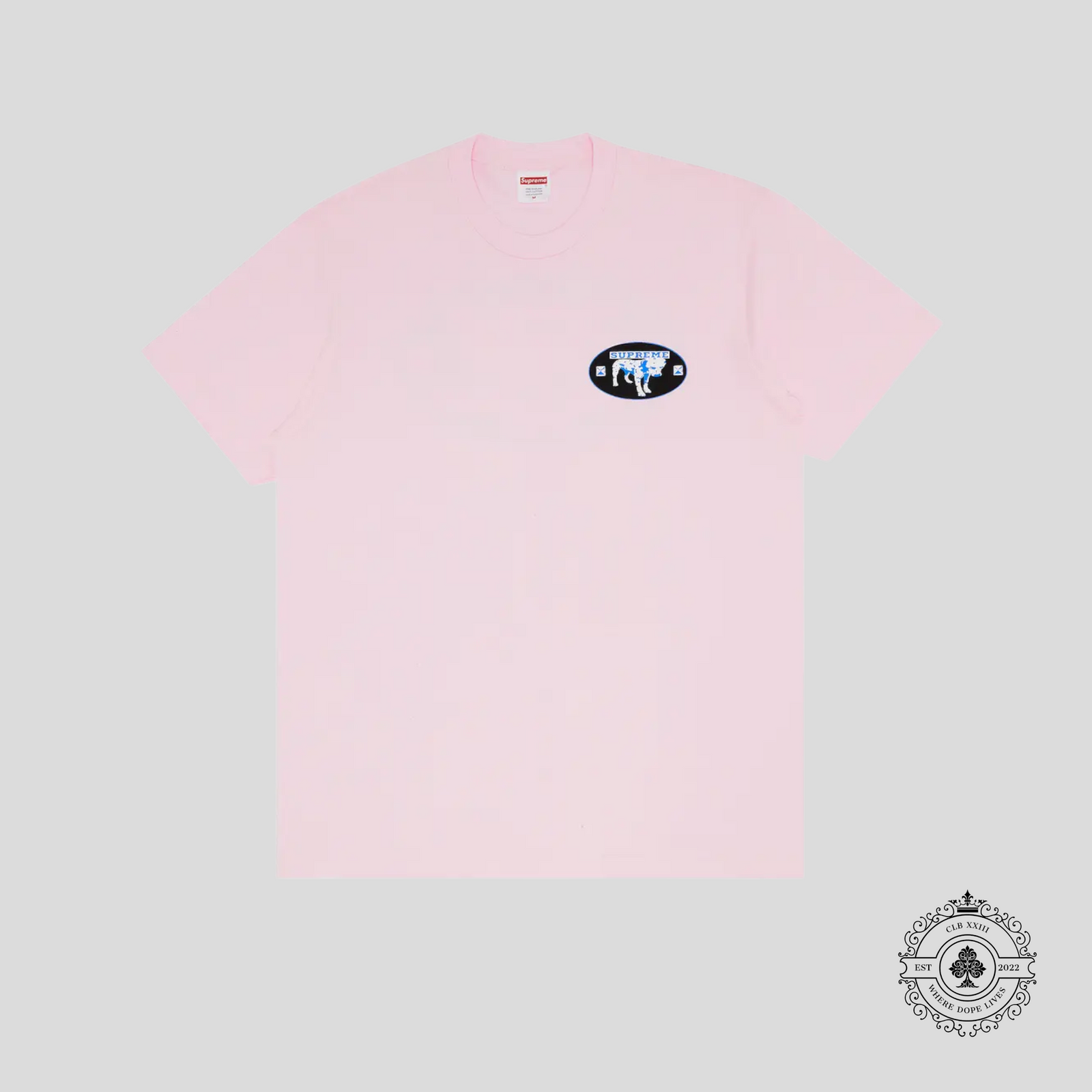 Supreme Dalmatian Tee in Pink