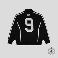 Supreme X Umbro Zip Up Sweater in Black