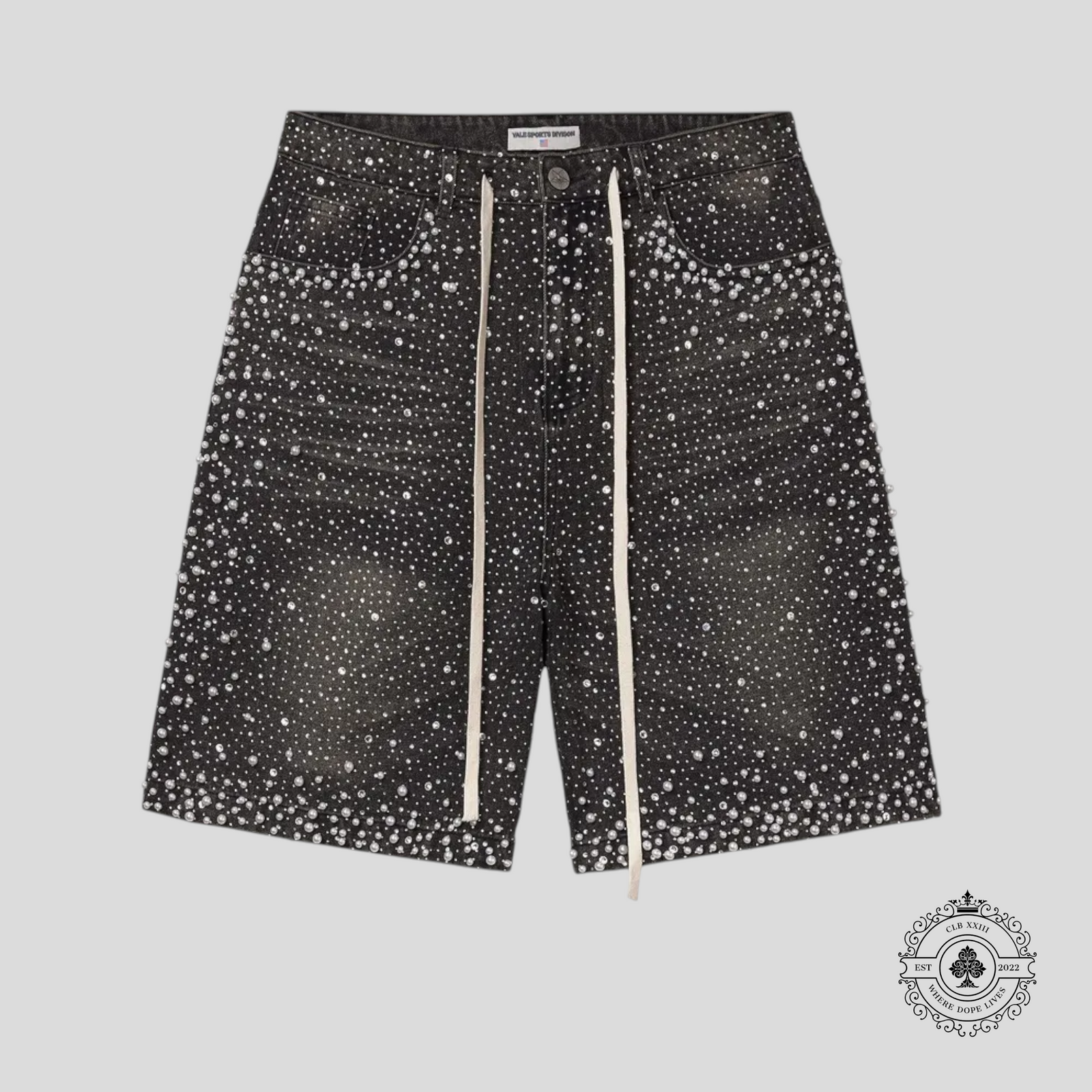 Vale Rainstorm Jorts in Black