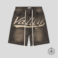 Vale Skittle Jorts in Dusty Black