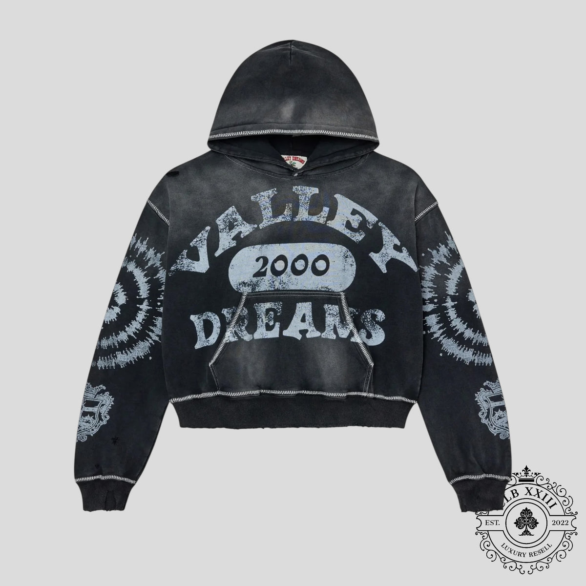 Vale Forever Spiral Pullover in Black