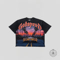 Godspeed Sunset BLVD Tee in Black Wash