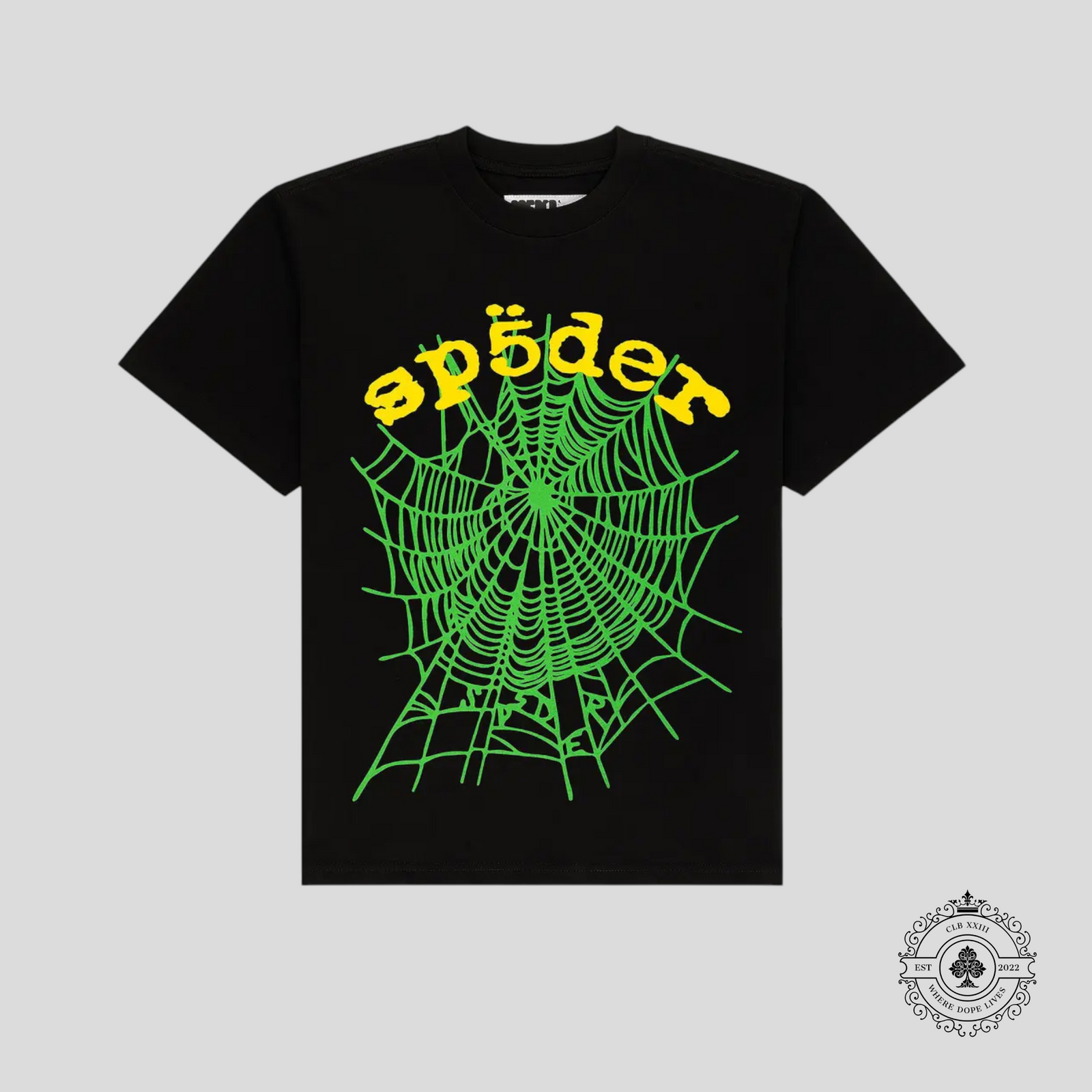 Sp5der OG Web V2 Tee in Black