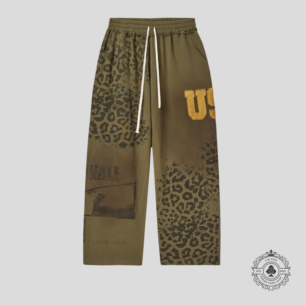 Vale Safari Sweatpants in Green