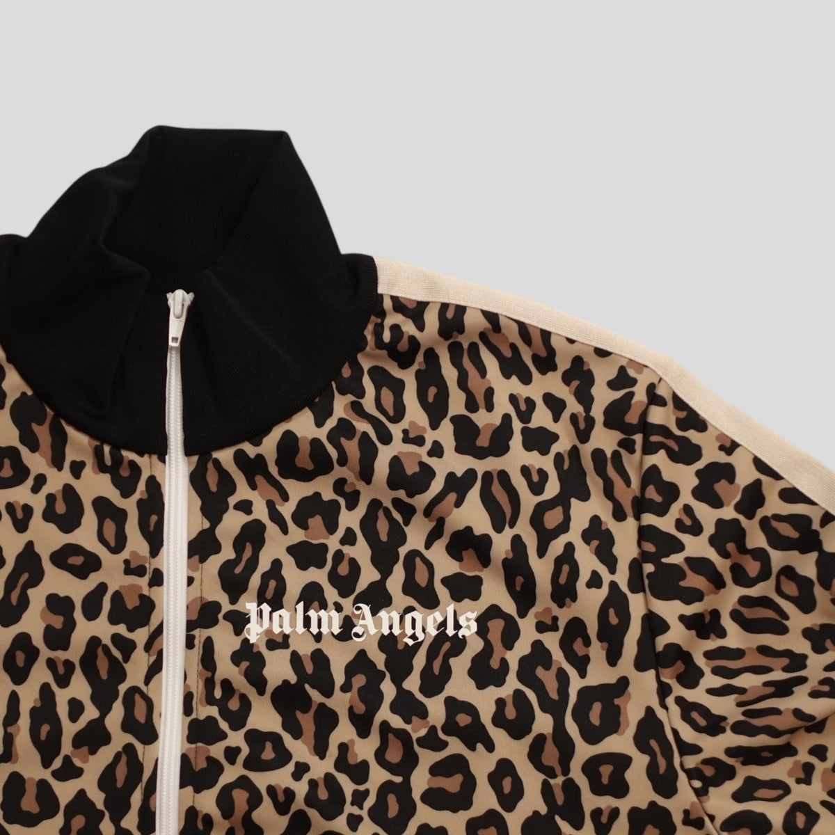 Palm Angels Classic Track Jacket in Leopard