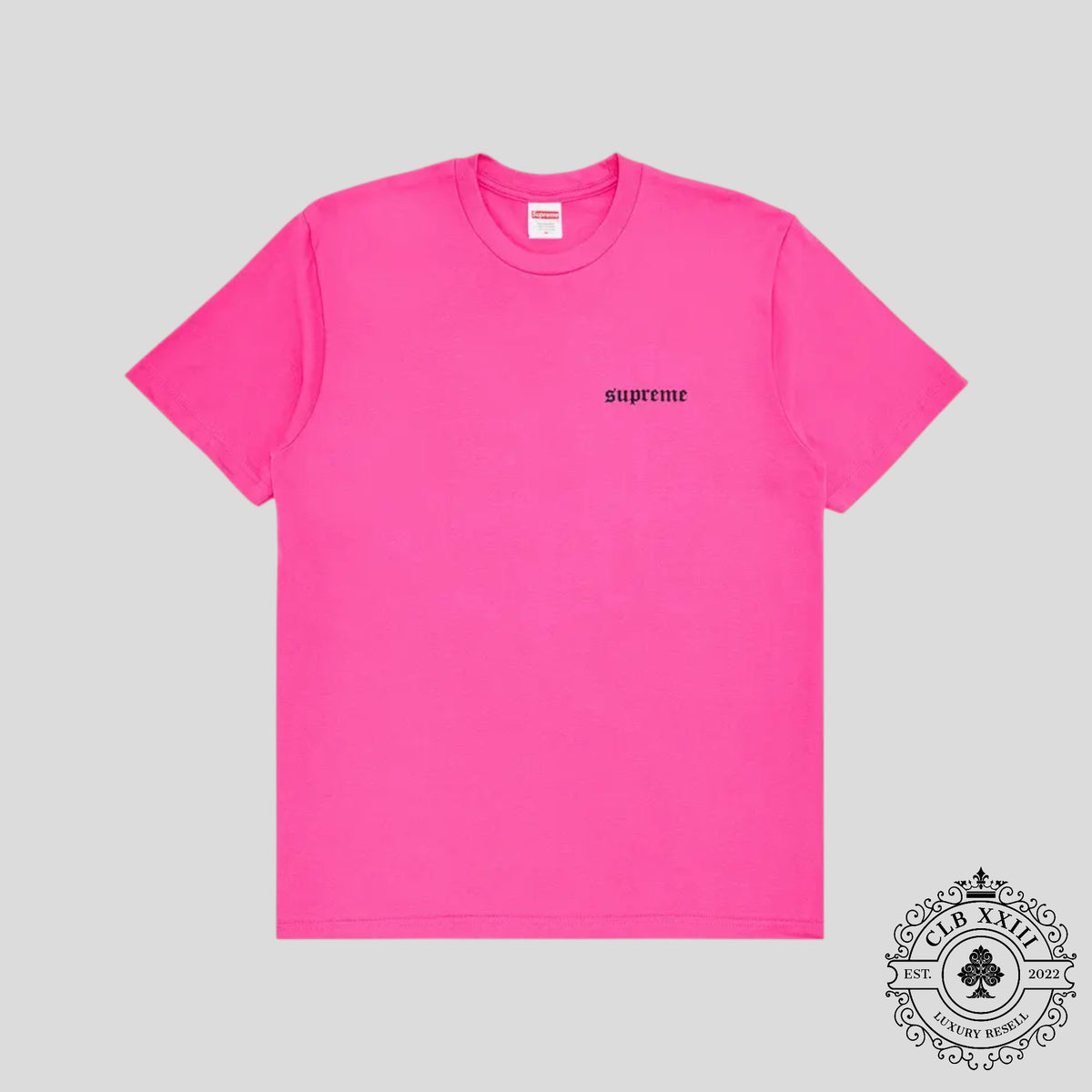 Supreme Target Tee in Fuchsia