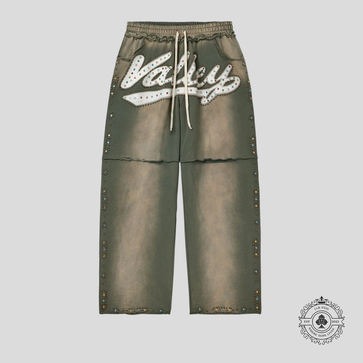 Vale Skittle Sweatpants in Green
