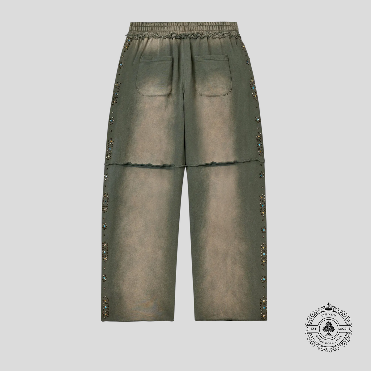 Vale Skittle Sweatpants in Green