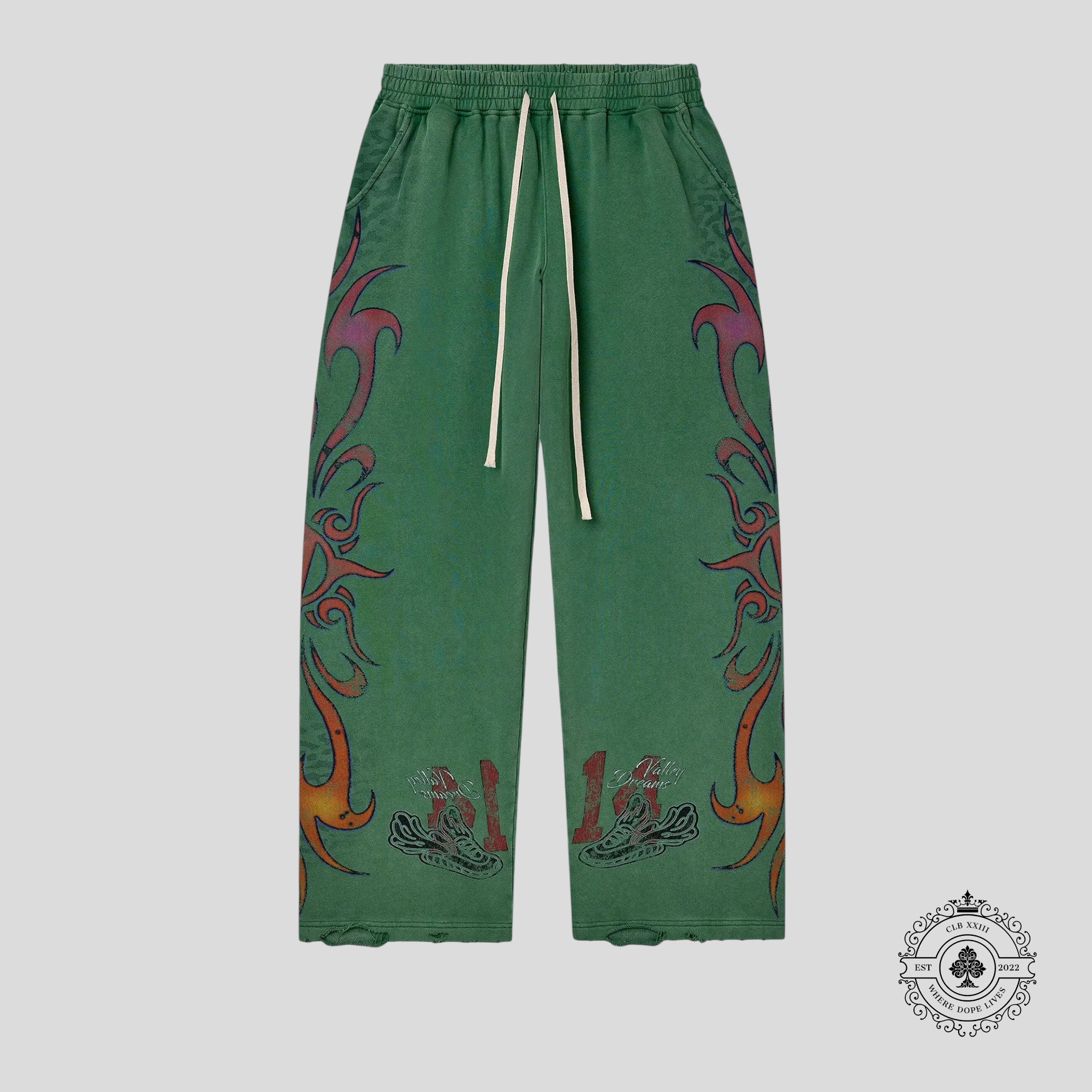 Vale Inferno Sweatpants in Green