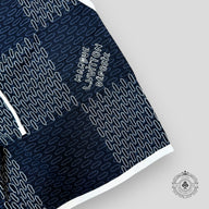 Louis Vuitton Tennis Damier Quilted Cotton Shorts in Navy Blue