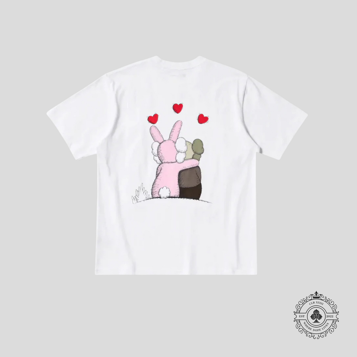 Uniqlo Kaws X Warhol Bunny Tee in White