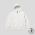 Supreme X Maison Margiela Box Logo Zip Up Hoodie in White