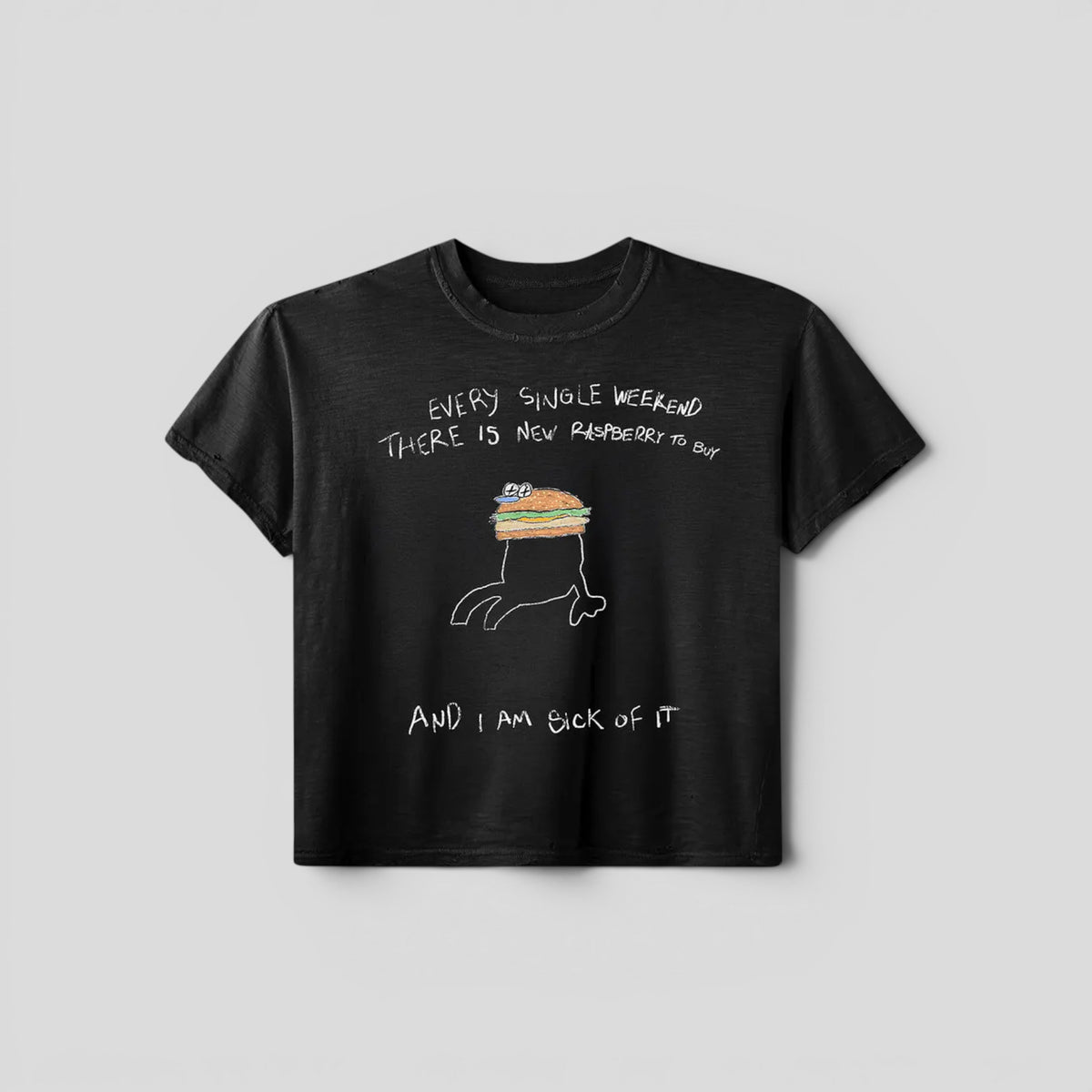 GV Gallery Raspberry Hills Burger Tee in Black