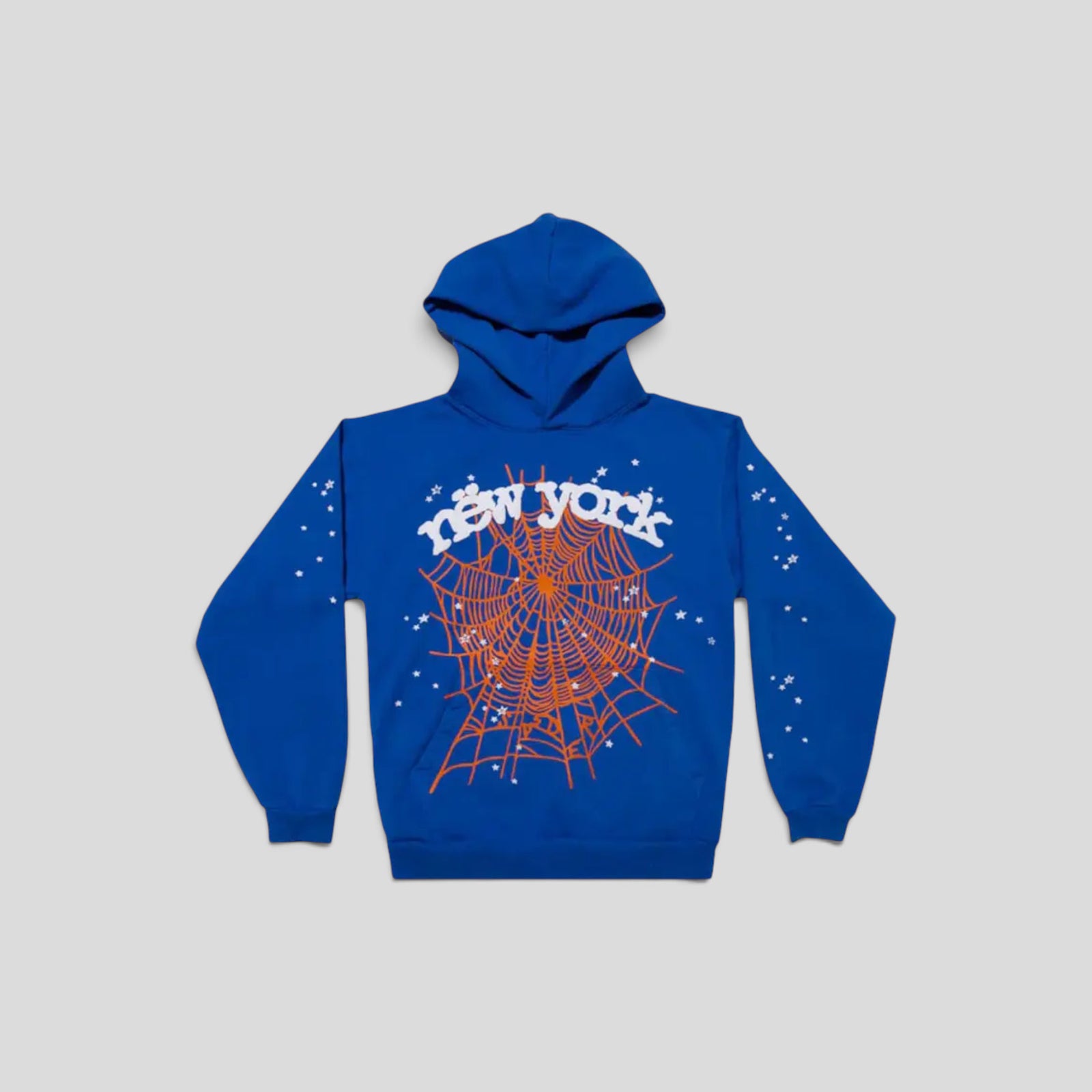 Sp5der OG Web V2 Home Hoodie in Blue