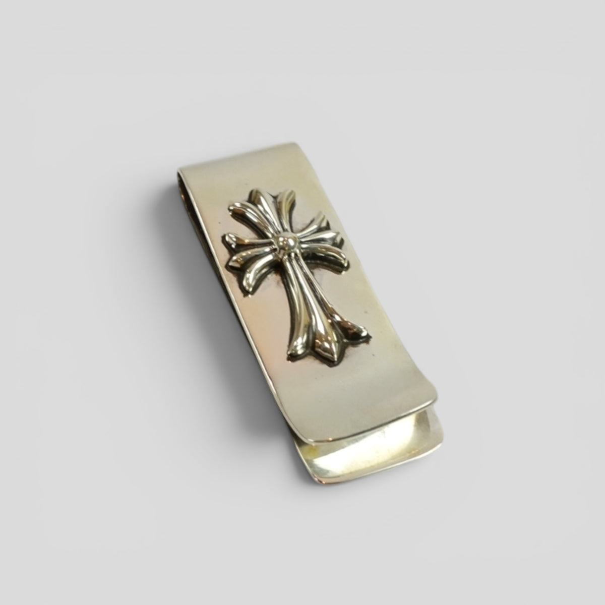 Chrome Hearts Cross Money Clip in Silver