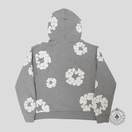 Denim Tears Cotton Wreath Hoodie in Grey - Preowned