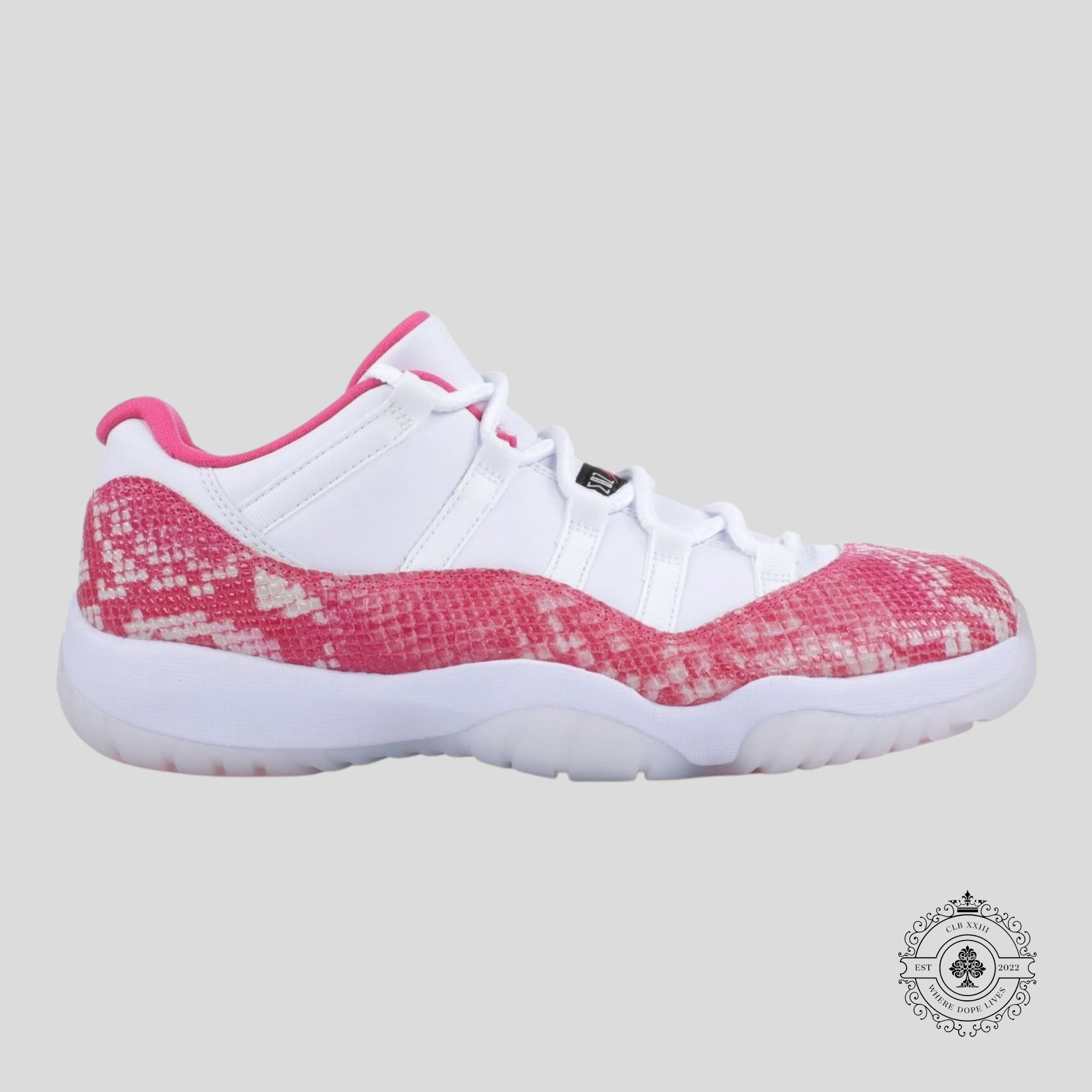 Air Jordan 11 Retro Low W "Pink Snakeskin"