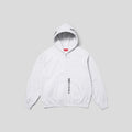 Supreme God Over Money Zip Up Hooded Sweatshirt in Ash Grey