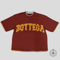 Bottega Desires Layered Tee in Red