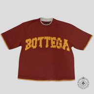 Bottega Desires Layered Tee in Red