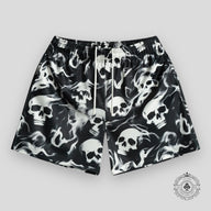 Bravest Studios Skully Shorts in Black