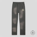 Hellstar Mirror Face Sweatpants in Grey