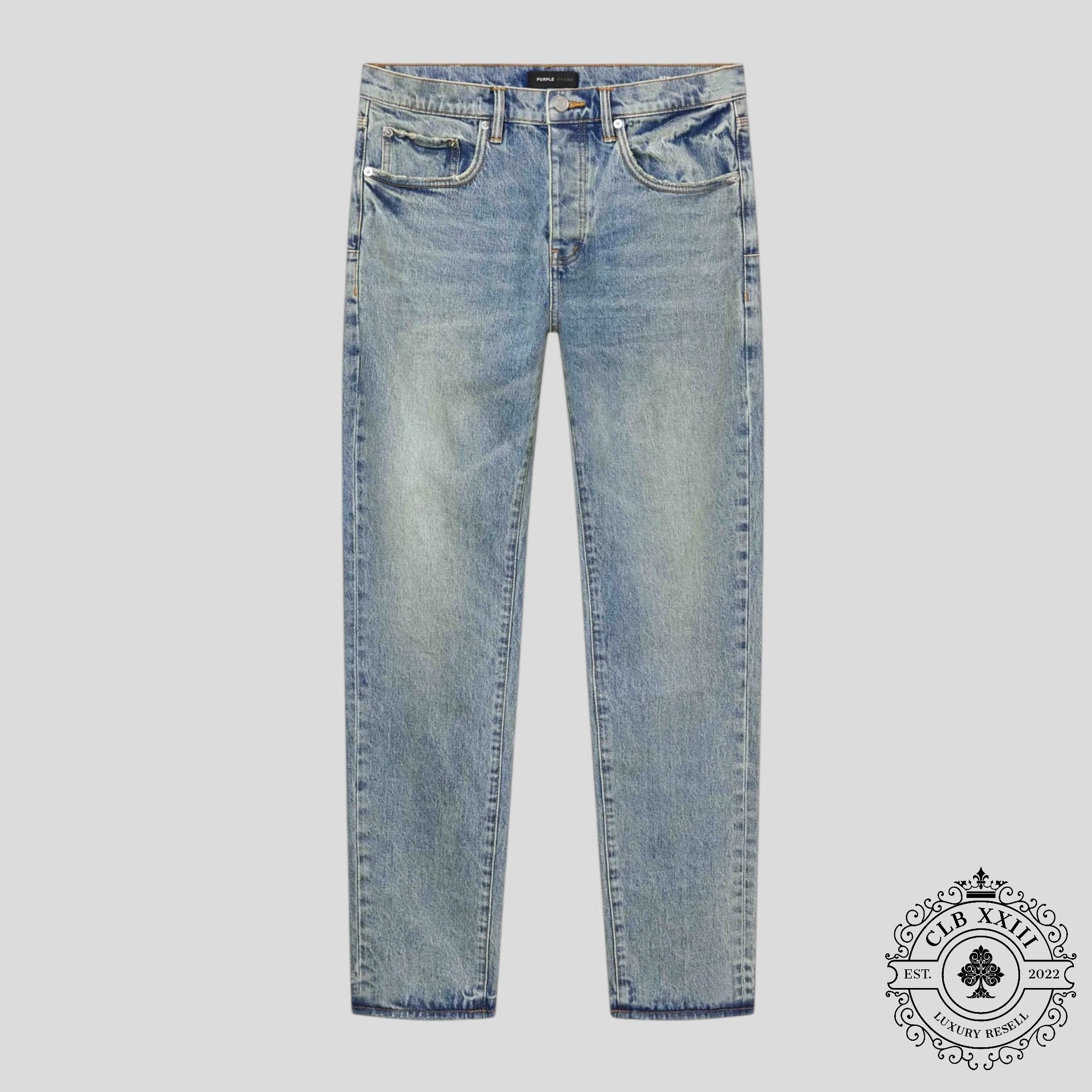 Purple Brand P005 Polished Pumice Jeans in Light Indigo