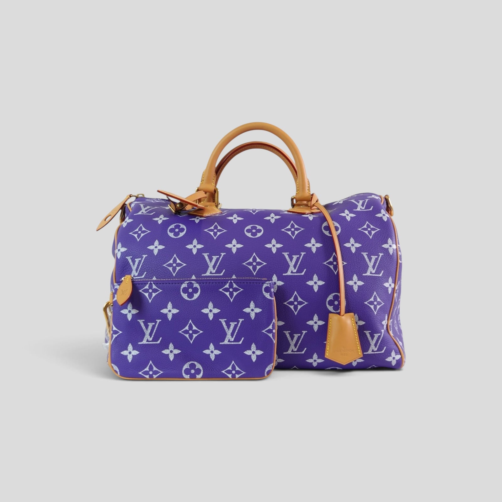 Louis Vuitton Speedy P9 Bandoulière 40 in Purple