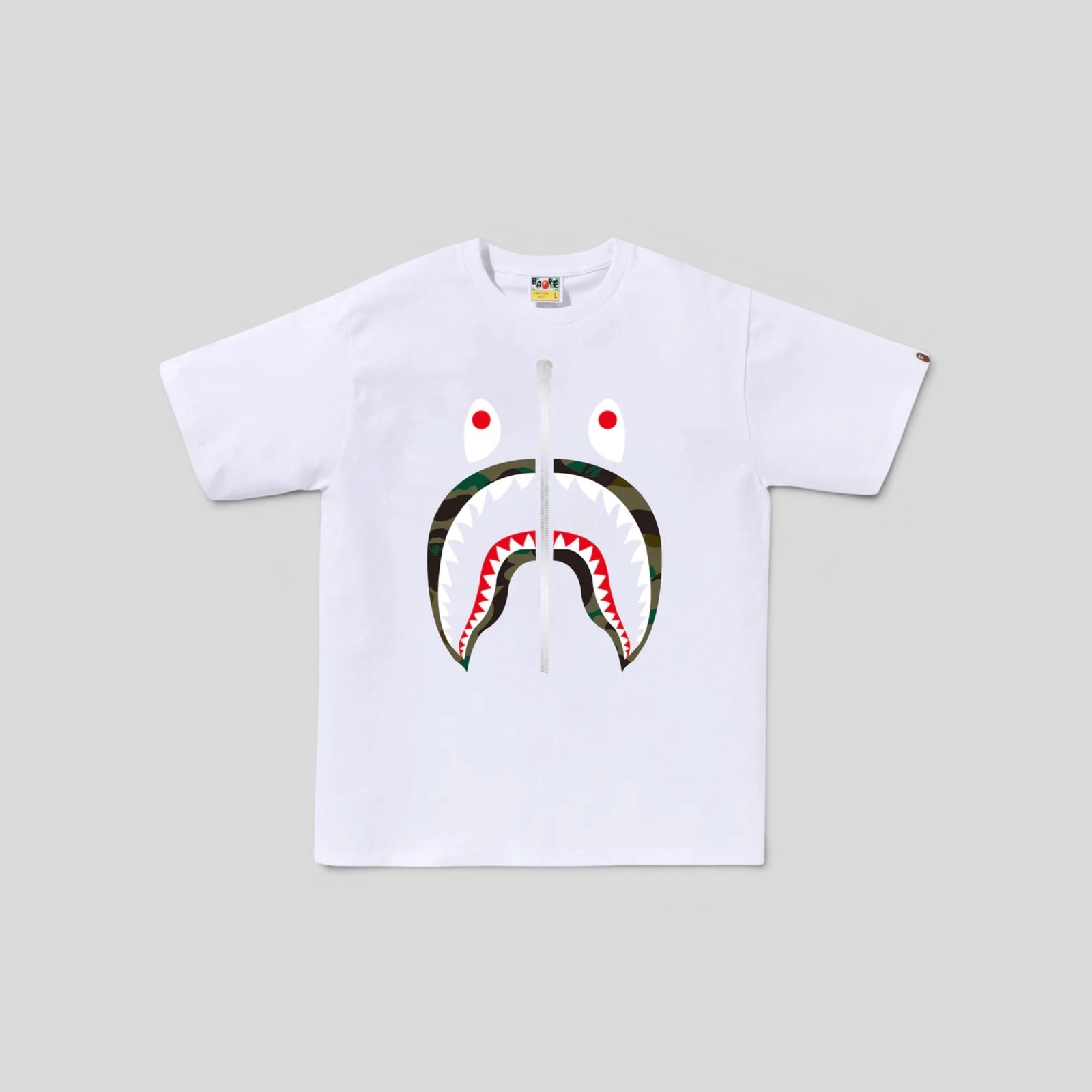 BAPE Shark Tee in White