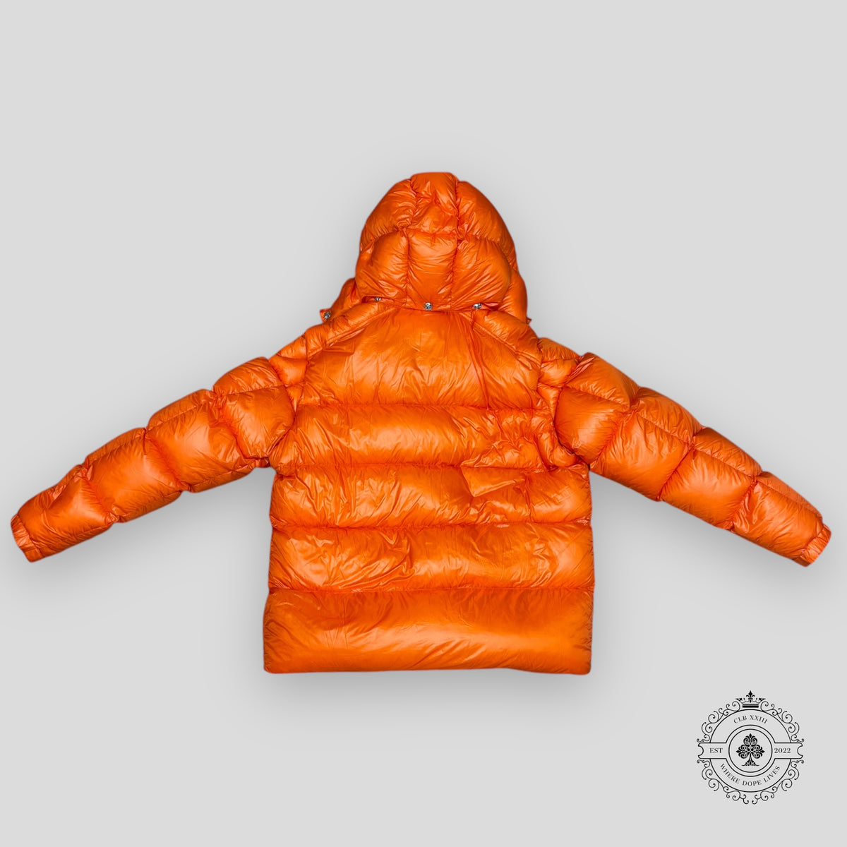 Moncler Tarnos Down Jacket in Orange