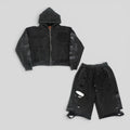 Blind Love Blinded By Riches Double Layered Set in Black