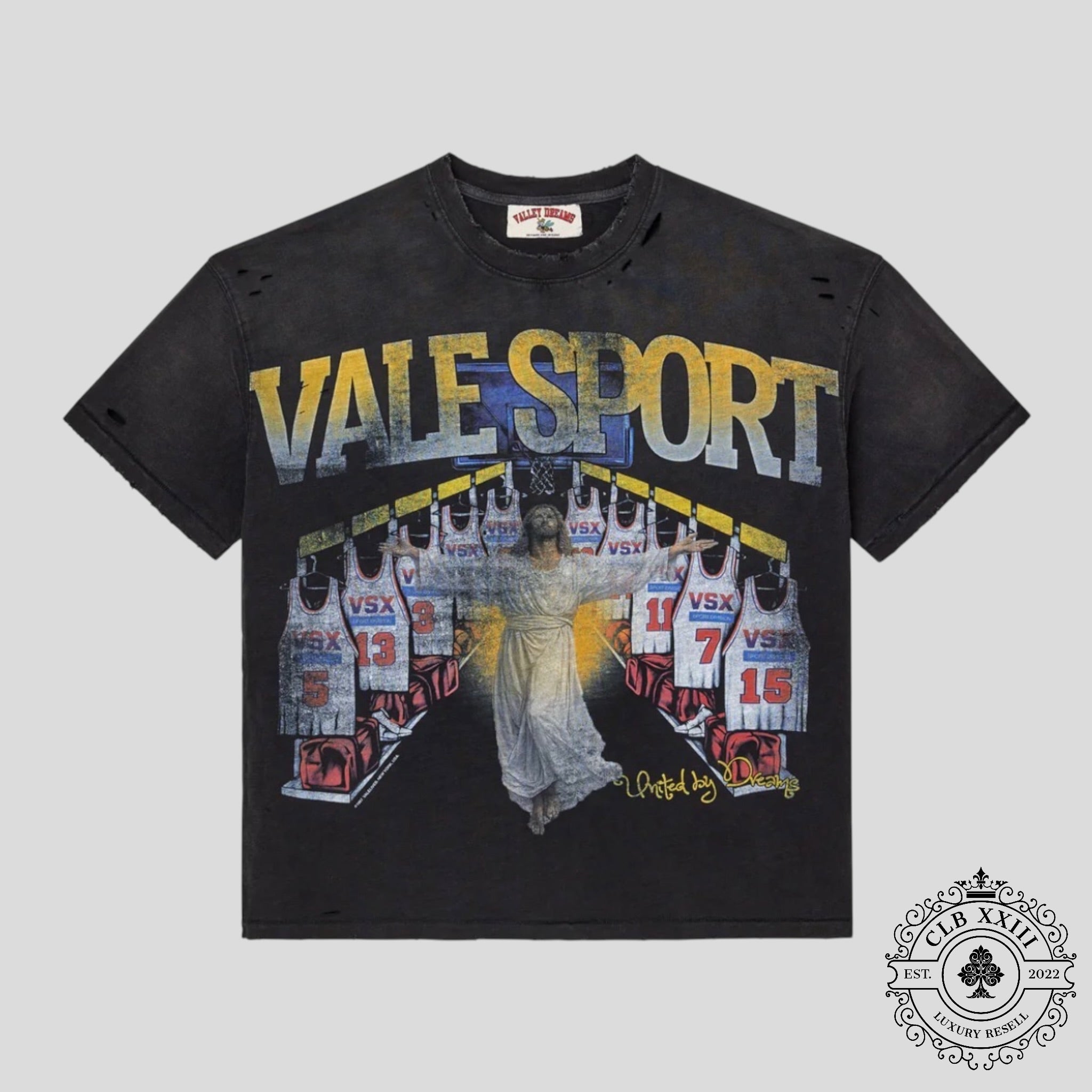 Vale Forever HOF Tee in Washed Black