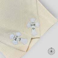 Chrome Hearts Cashmere Longsleeve Sweater in Cream