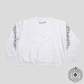 Chrome Hearts Love You Crewneck in White
