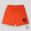Eric Emanuel EE Basic Shorts in Orange / Black