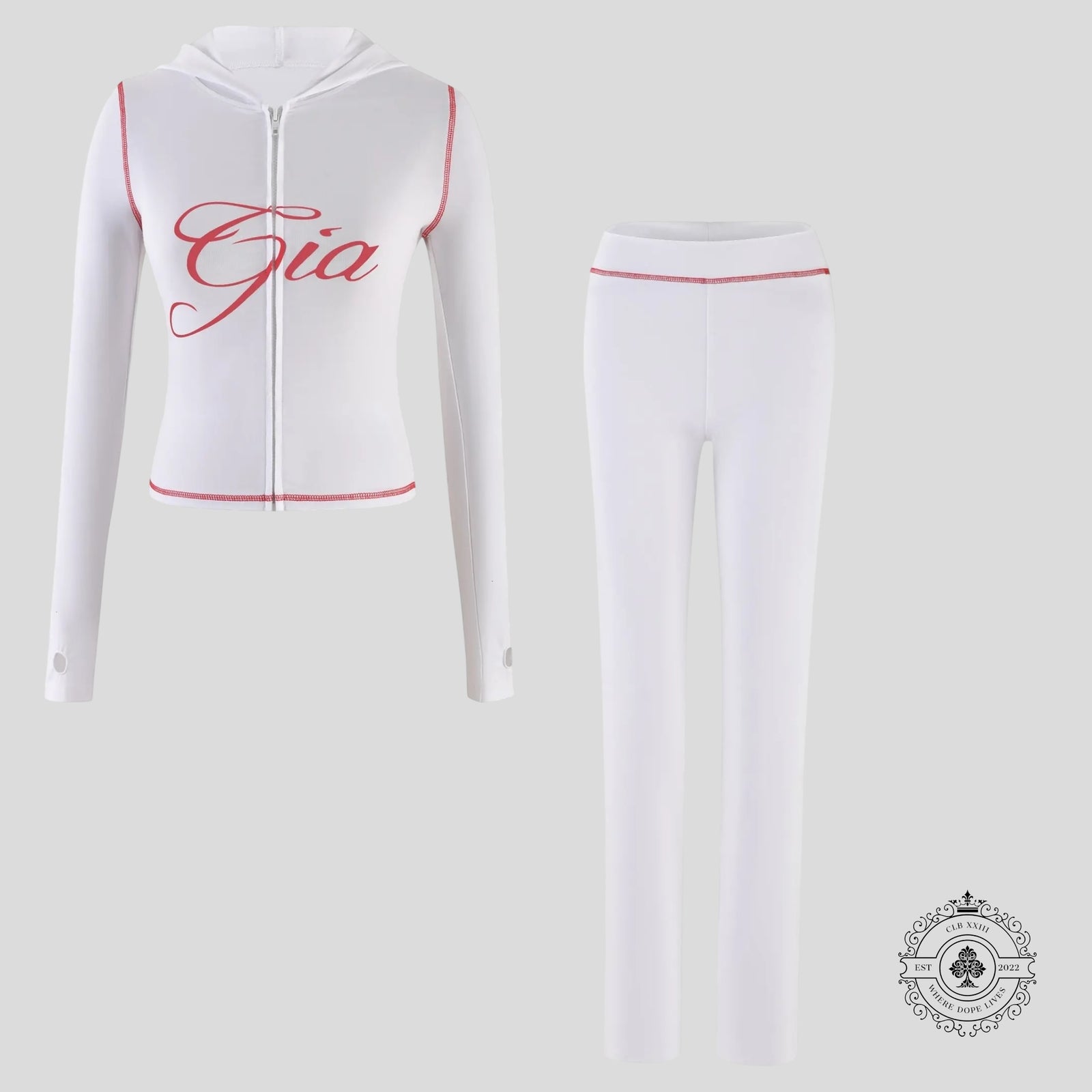 I.AM.GIA Blare Hoodie & Trackpant Set in White