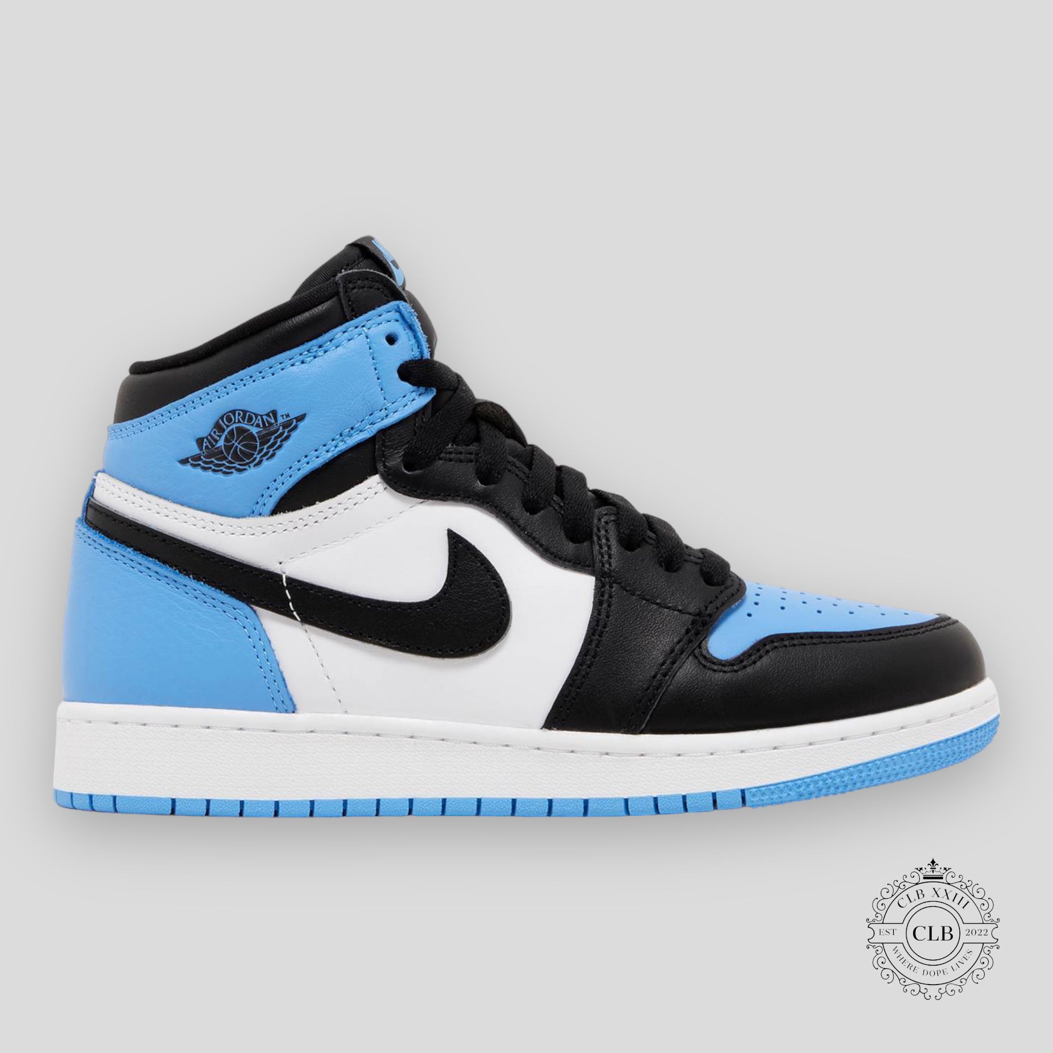 AIR JORDAN 1 RETRO HIGH OG (GS) "UNC TOE"