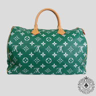 Louis Vuitton Speedy P9 Bandoulière 50 in Green