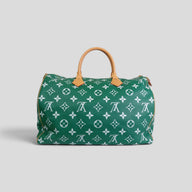 Louis Vuitton Speedy P9 Bandoulière Calfskin Bag, base view