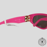Balenciaga Cat Eye Ladies Sunglasses in Pink