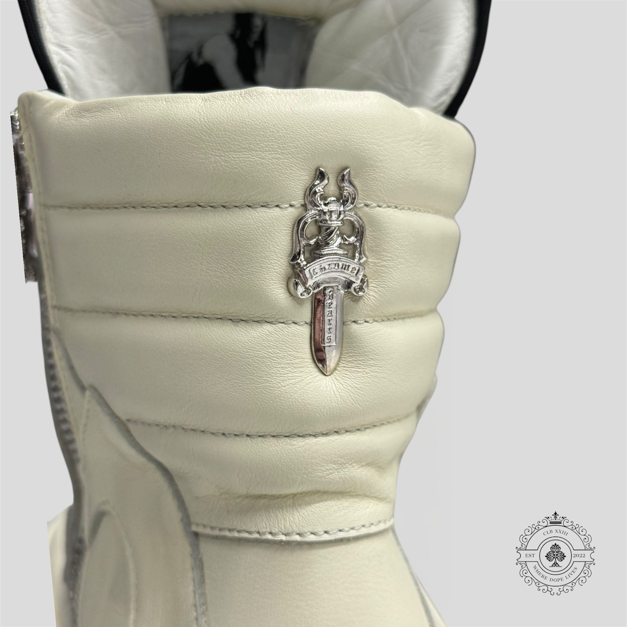 Chrome Hearts Rick Owen Geobasket Sneakers