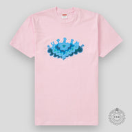 Supreme Cloud Tee - Light Pink