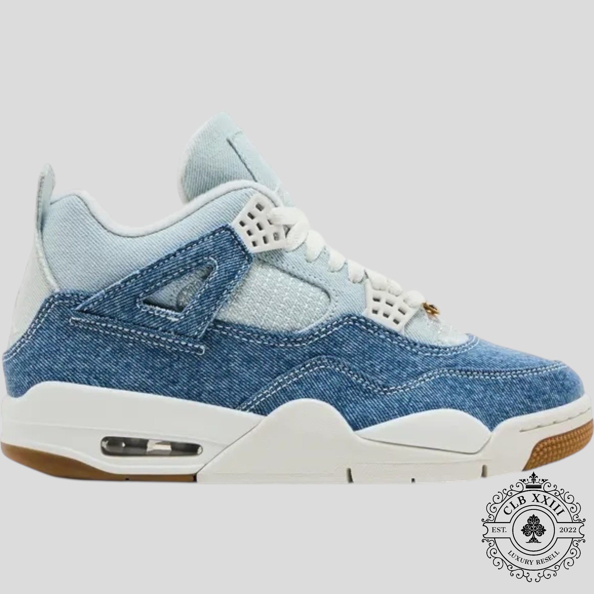 Air Jordan 4 Retro TEX Denim Worn Blue (Women's)