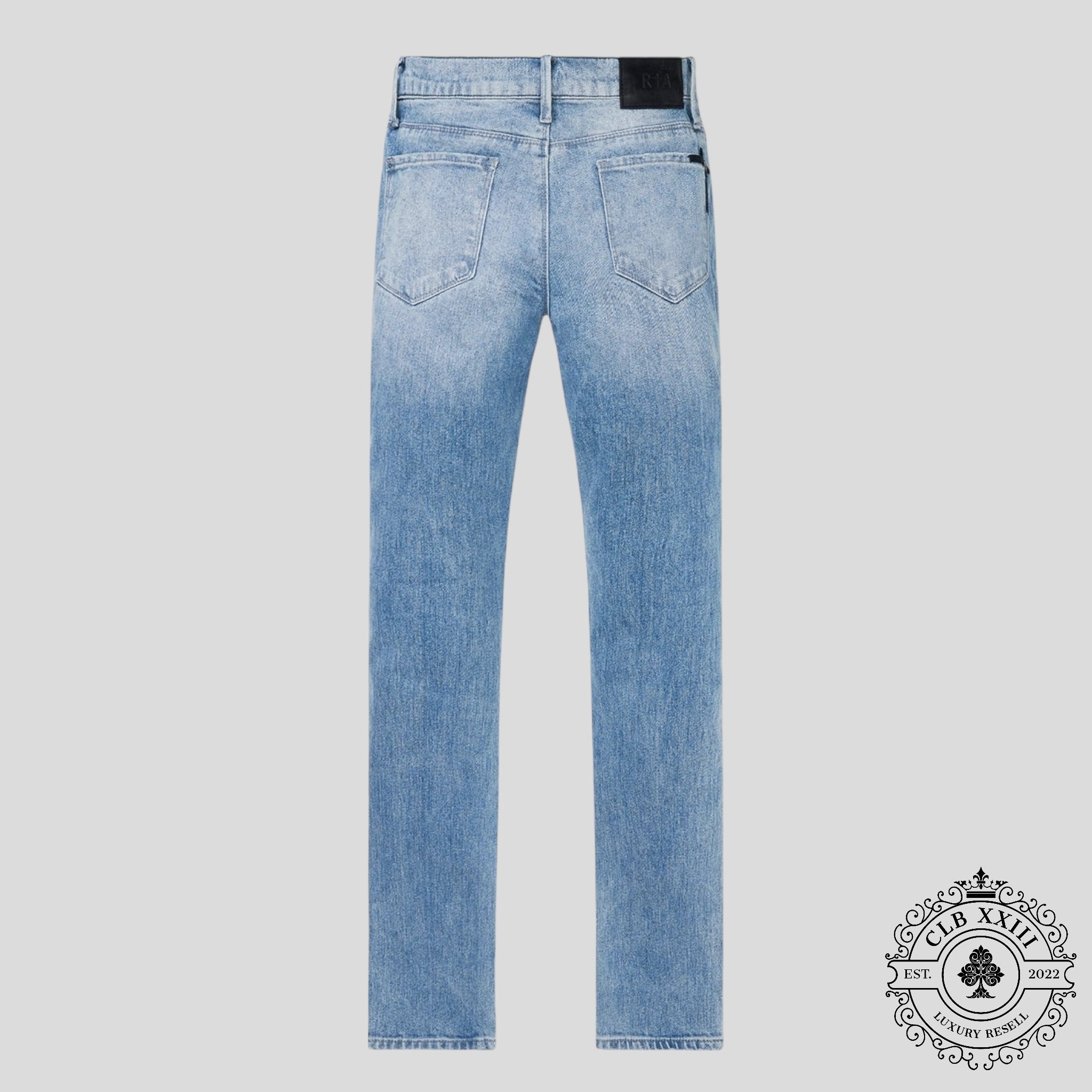 RTA Bryant Skinny Denim Jeans in Vintage Blue