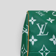 Louis Vuitton Speedy P9 Bandoulière Calfskin Bag, strap detail view
