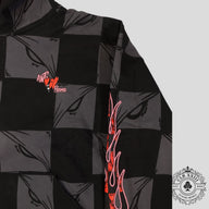 Anti Promo Matty Boy 99 Eyes Flame Hoodie in Black